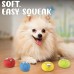 4 Pack 2.8" Smiley Face Squeaky Dog Toys Soft Dog Balls Latex Rubber Squeak Dog Toys for Small Medium Puppy Pet Dogs (Emoji) 4 Pack 2.8" Smiley Face Squeaky Dog Toys Soft Dog Balls Latex Rubber Squeak Dog Toys for Small Medium Puppy Pet Dogs (Emoji)