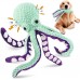 Plush Squeaky Dog Toys - Durable Octopus Stuffed Toy for Indoor Play With Small, Medium and Large Dogs Plush Squeaky Dog Toys - Durable Octopus Stuffed Toy for Indoor Play With Small, Medium and Large Dogs